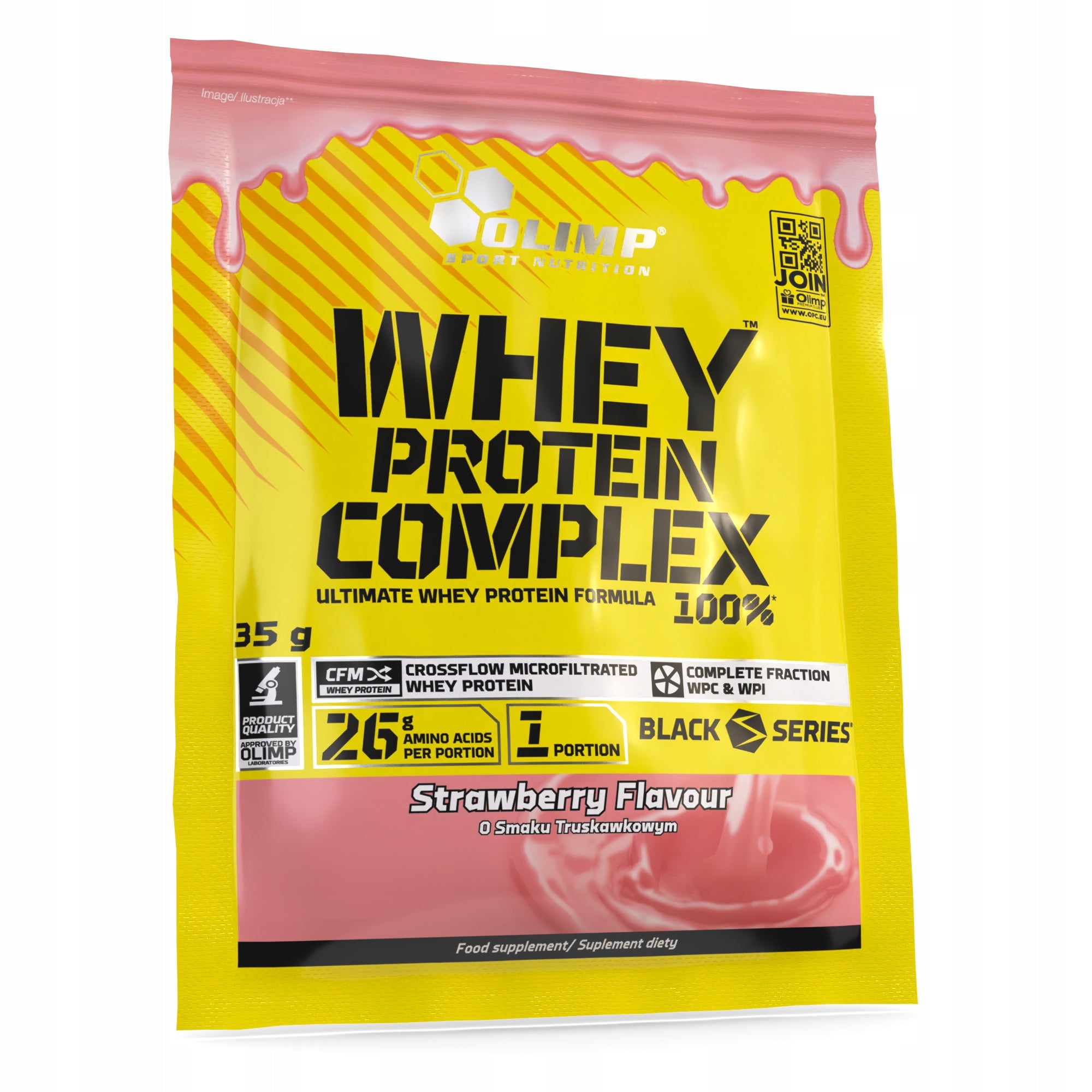 Olimp Whey Protein Complex100% 35g Strawberry