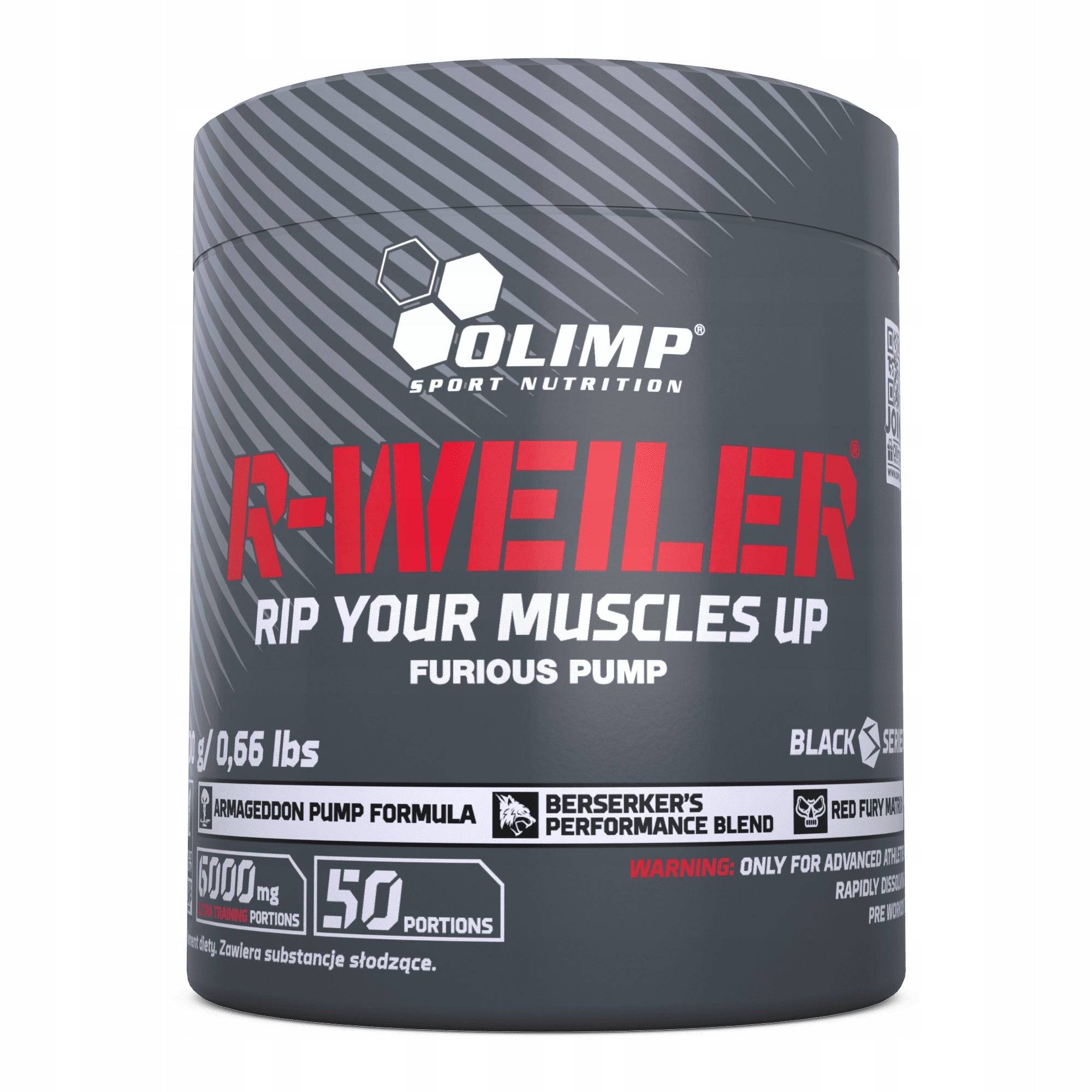 Olimp pre-workout conditioner R-Weiler powder 300 g taste red punch