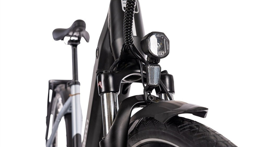 Olpran Tilia Low 28" grey/black 17" Motor location in crank