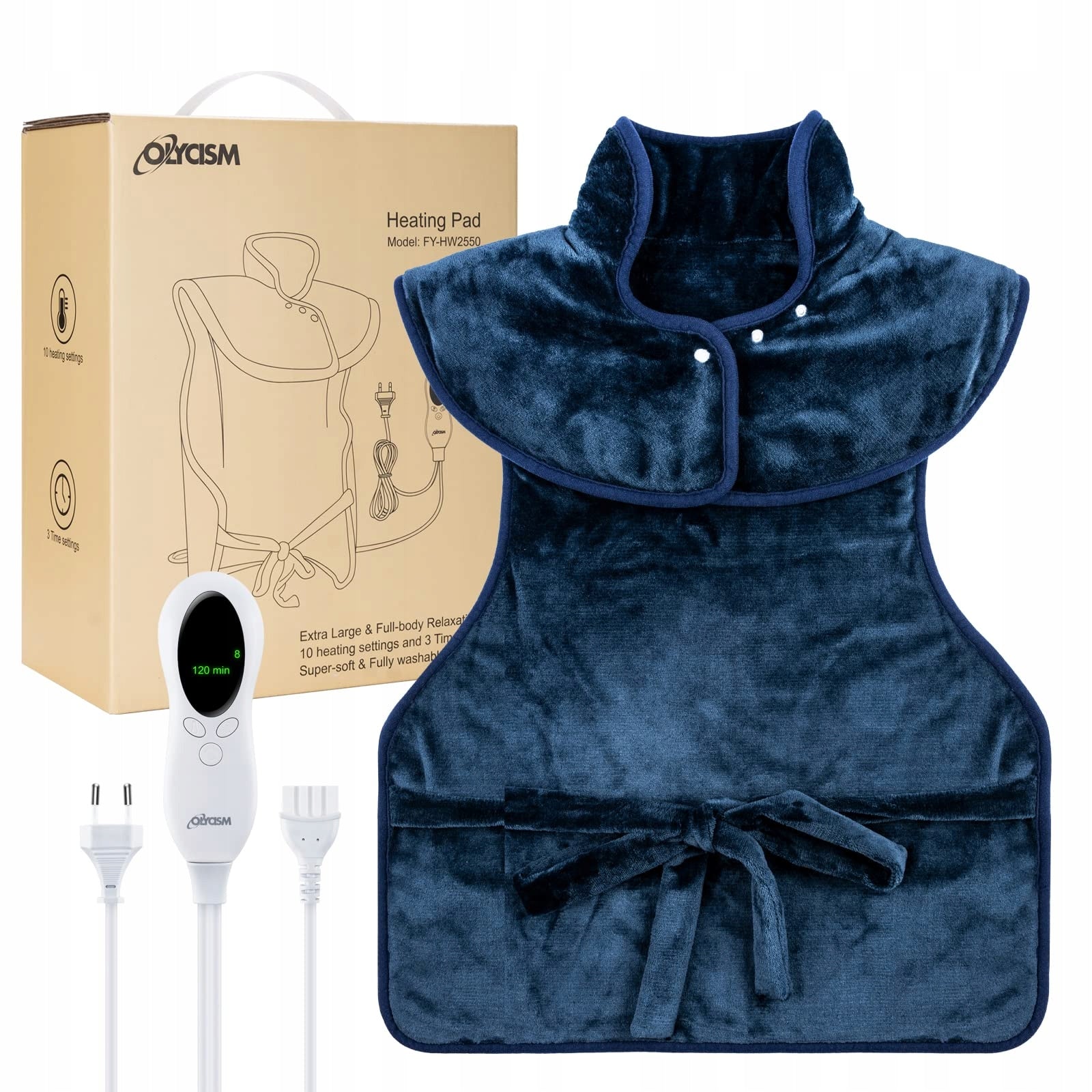 Olycism heating pad for back HP11-001: 451