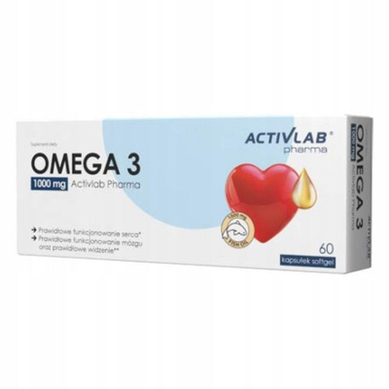 Omega 3 1000 mg 60 capsules Activlab