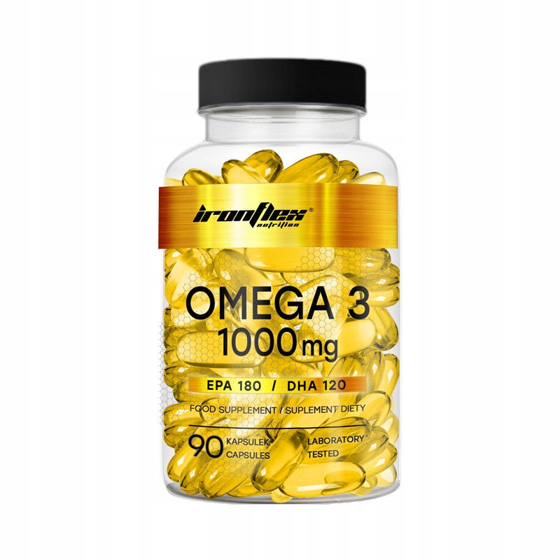 Omega 3 1000 mg |DHA & EPA|Natural Fatty Acids Fish Oil|90 capsules Manufacturer code kfd