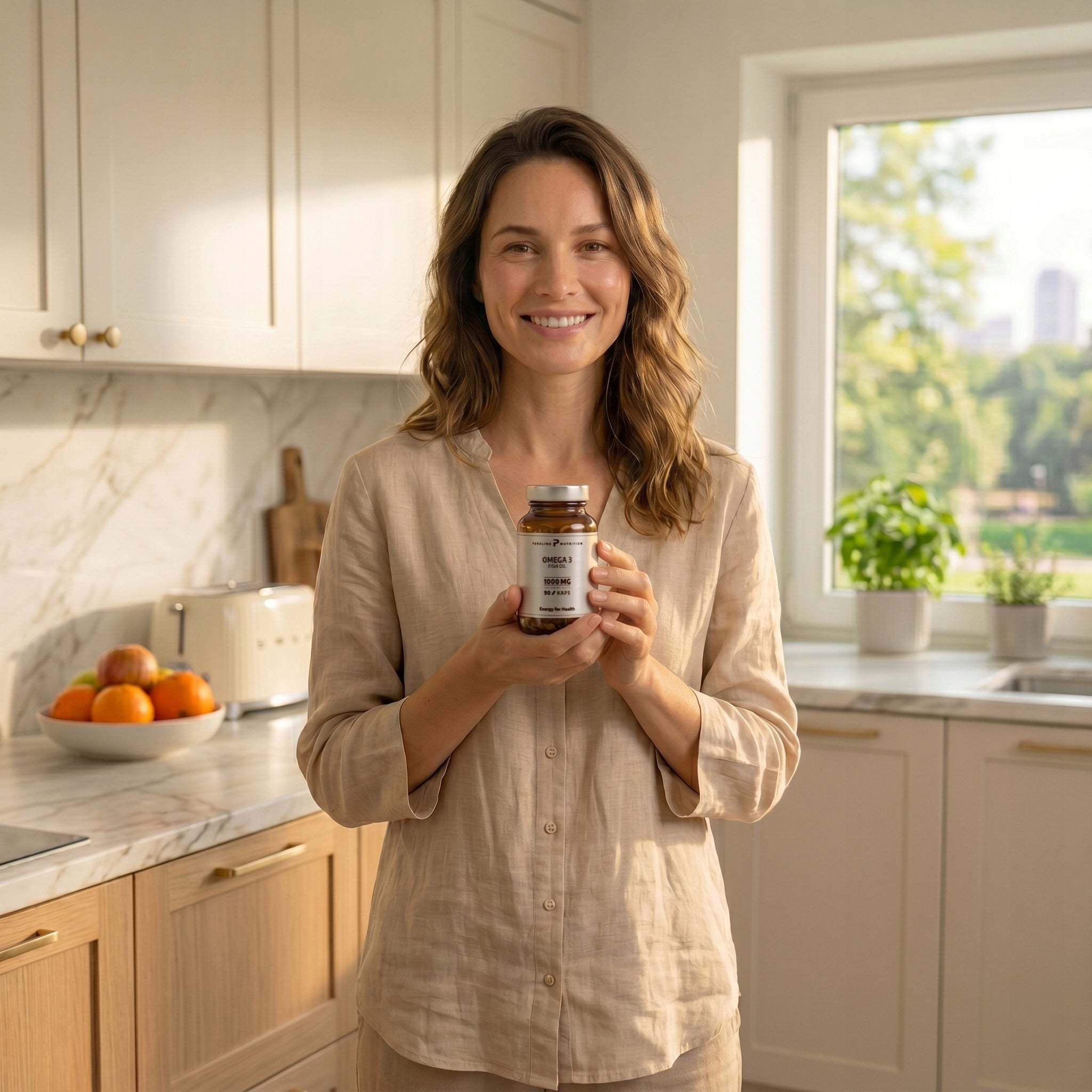 Omega 3 1000 mg TRIGLYCERIDE FISH OIL: 500 mg EPA + 250 mg DHA - 90 kaps Manufacturer code Pureline Nutrition Omega 3 1000 mg