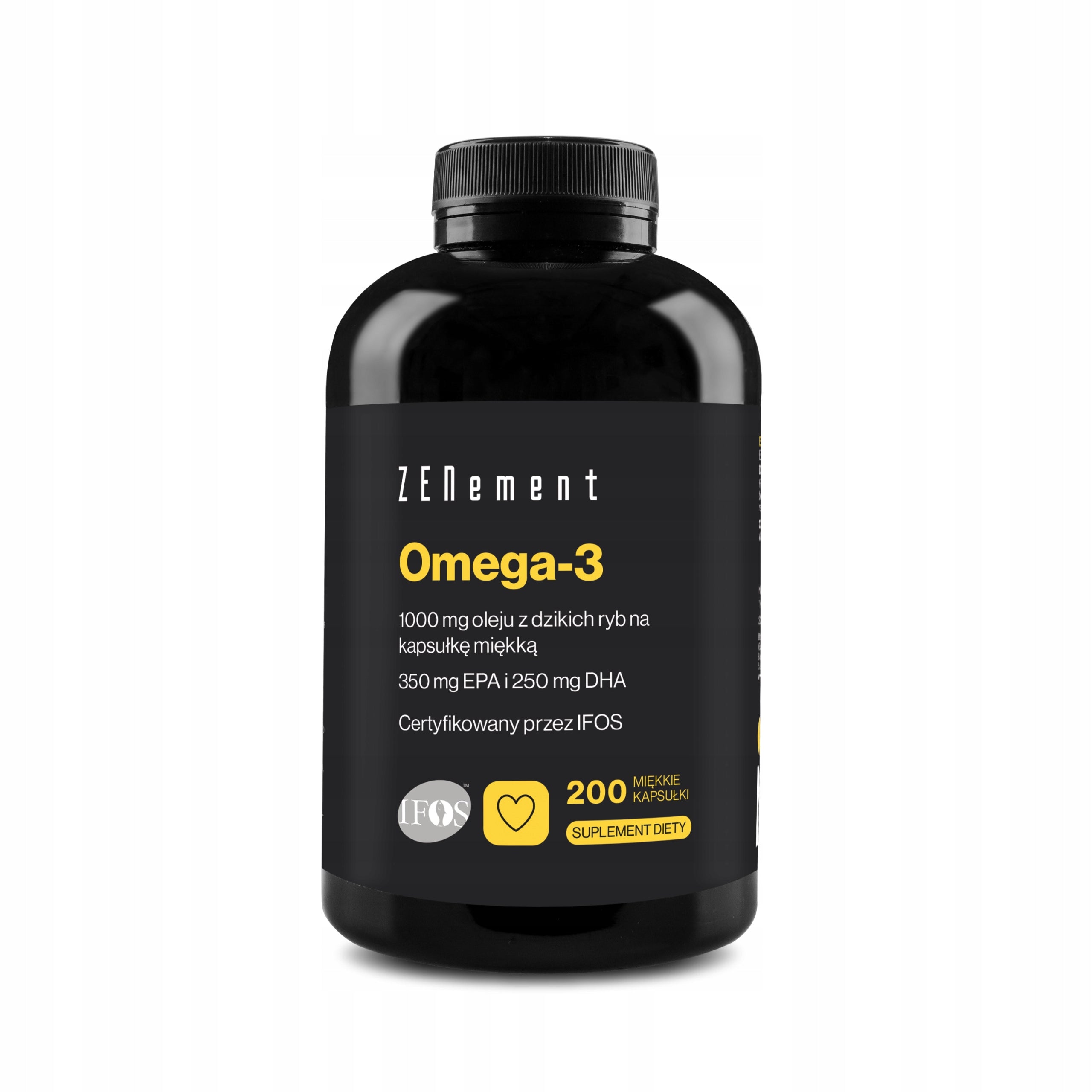 Omega-3 1000mg Wildfish Oil per softgel - 200 Softgels