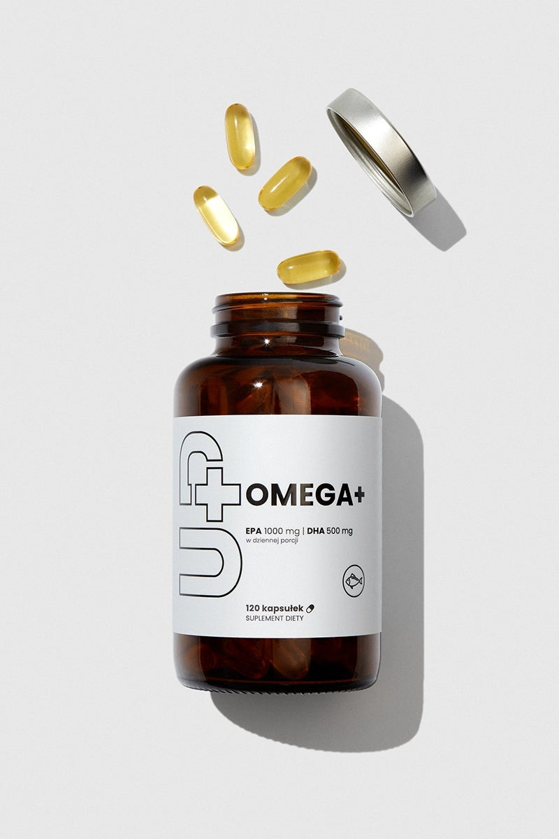 Omega 3 Capsules UP Health Pharma 120 kaps 500mg EPA 250mg DHA Per Heart Manufacturer code 5904754157827