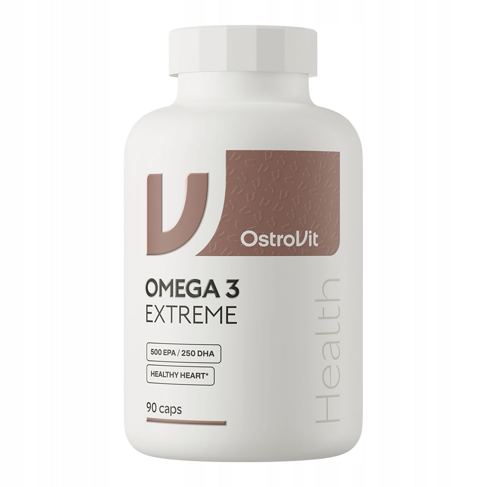 Omega 3 OstroVit Extreme 90 caps IMMUNITY 500 EPA 250 DHA HIGH DOSE