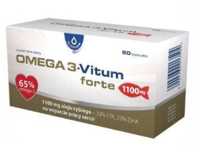 Omega 3-Vitum Forte 60 capsules Manufacturer code 5904960013504