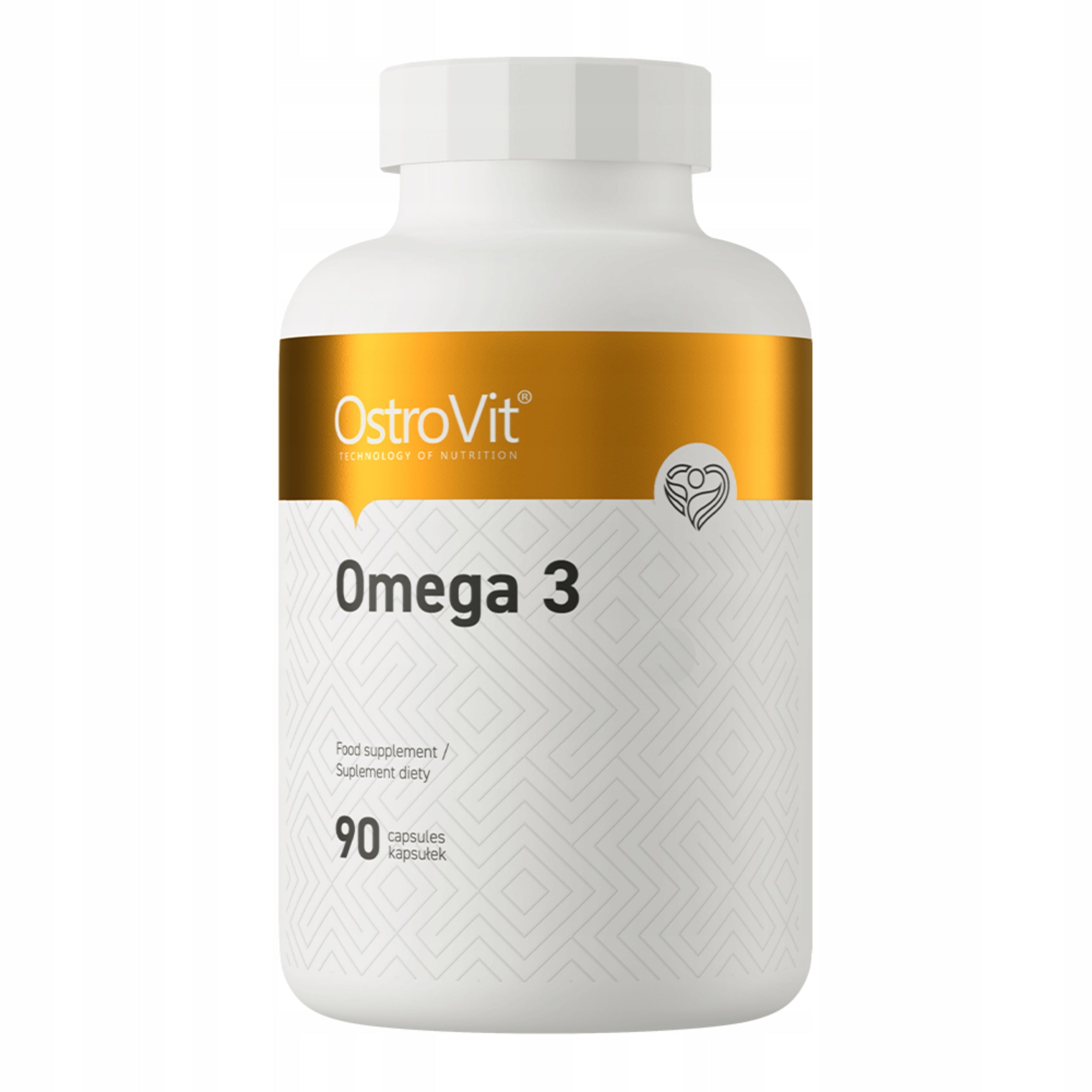 Omega 3 capsules 90 pcs Omega 3 Ostrovit Richness EPA and DHA Manufacturer code 5902232611045