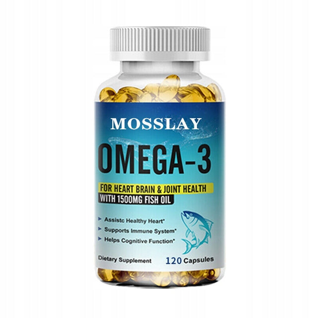 Omega 3 fish oil capsules - triple joint support, brain health...