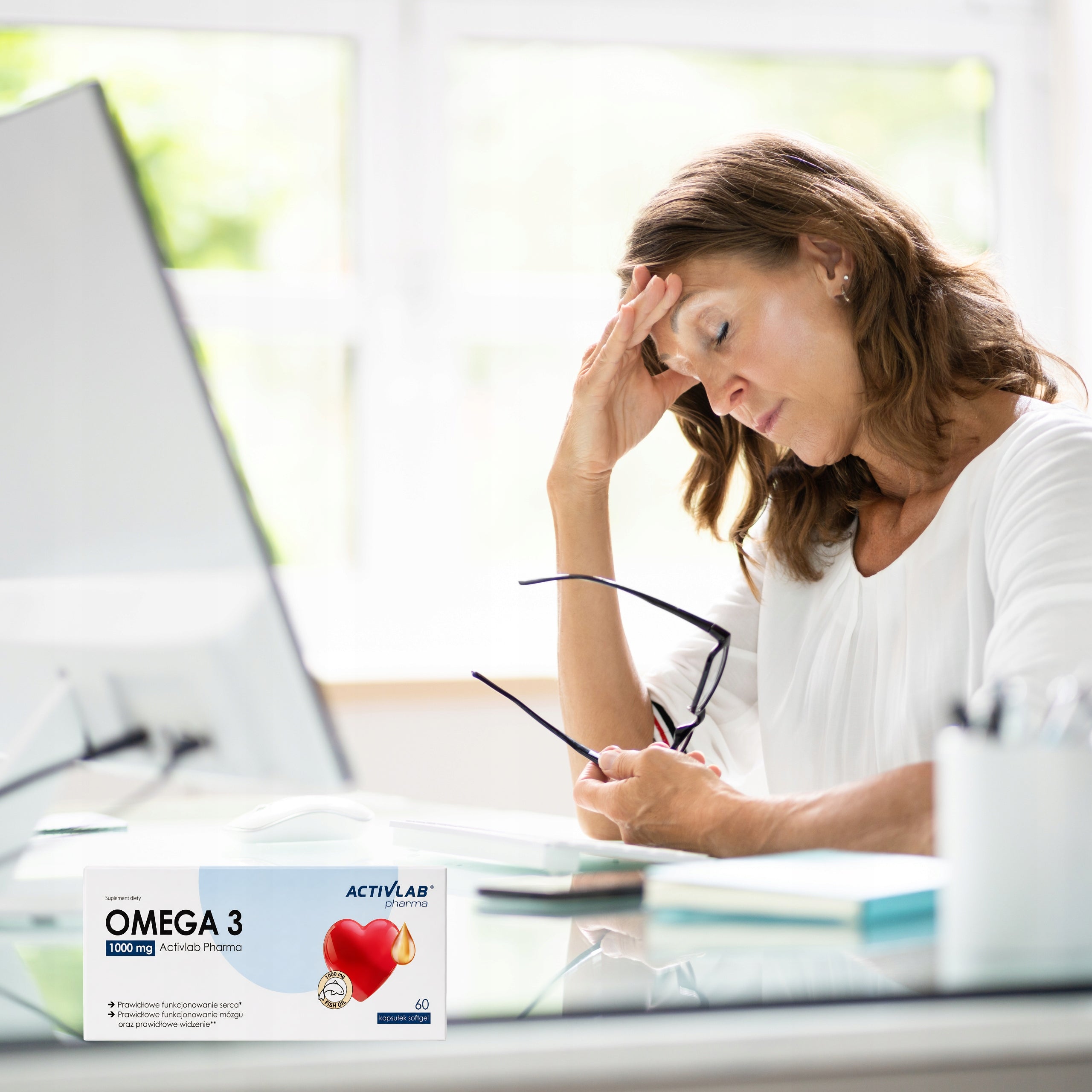 Omega 3 omega-3 1000mg capsules 60 pieces dietary supplement Activlab Manufacturer code 5903260901887