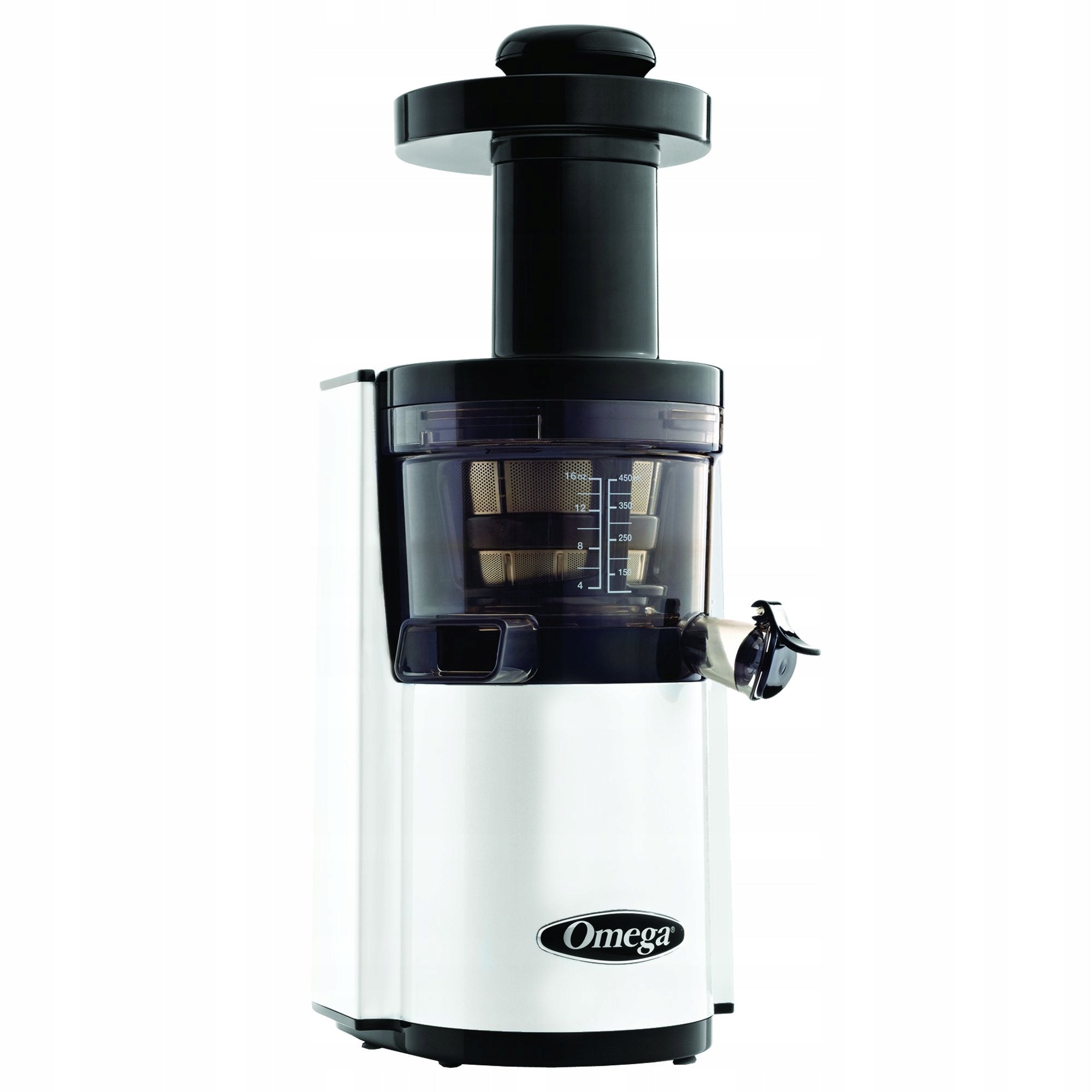 Omega VSJ843RW Vertical Juicer White 1l 150W Steel