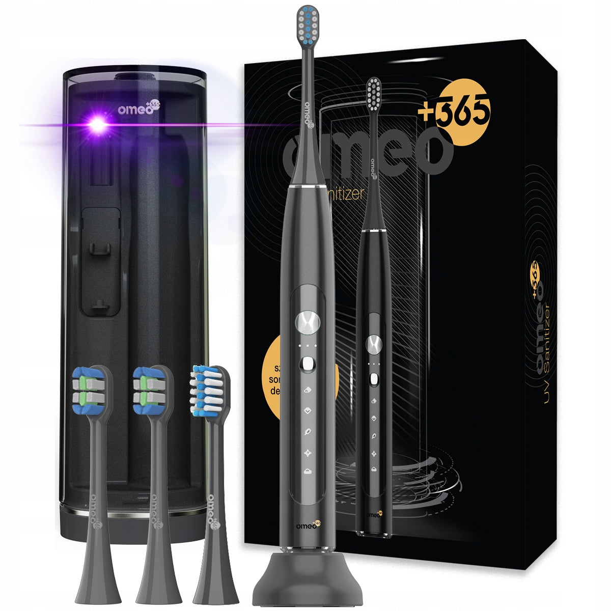 Omeo UV Sanitizer Sonic Toothbrush
