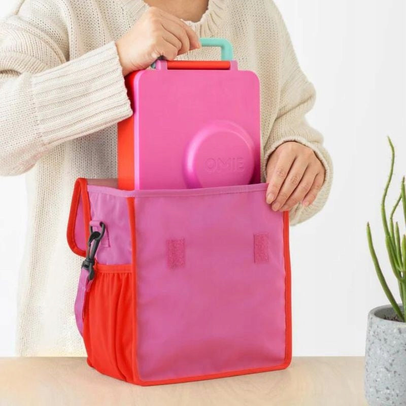 OmieTote - Lunch bag for children, pink Gender unisex
