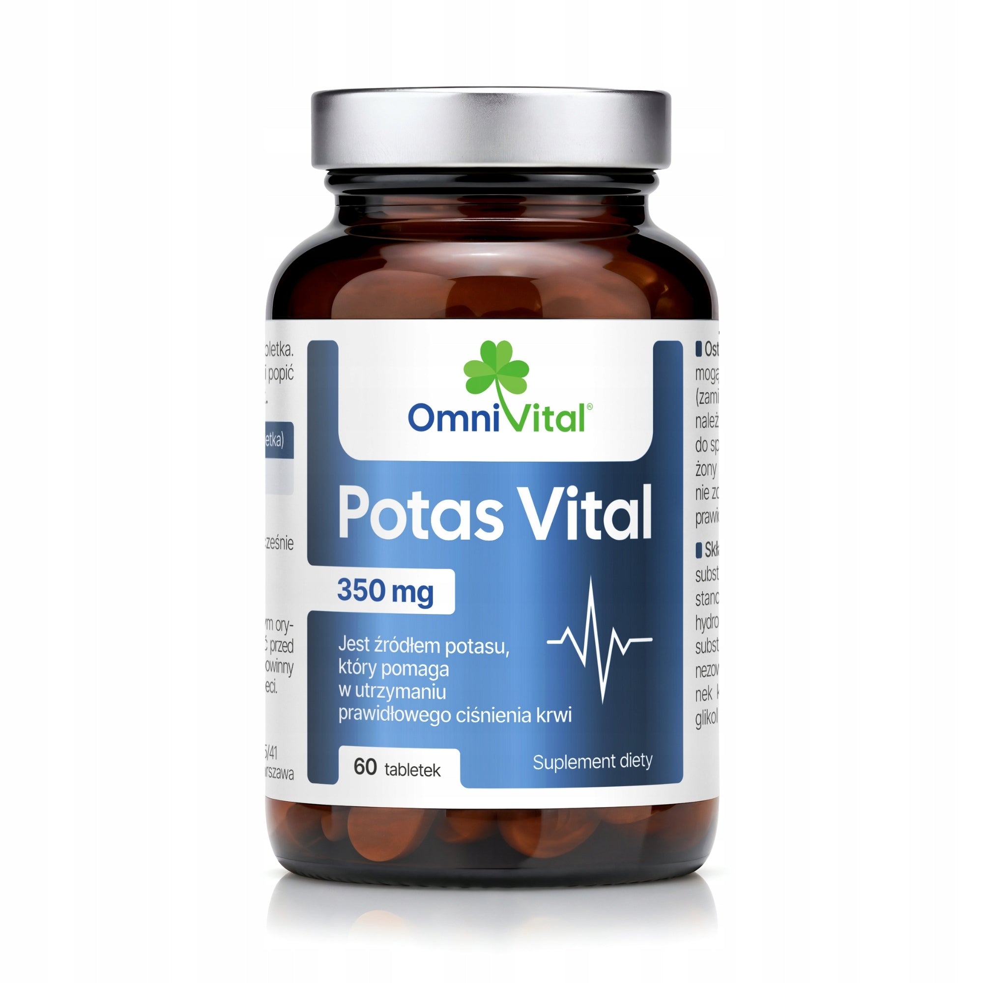 Omni Vital Potassium Vital for normal blood pressure 60 tablets