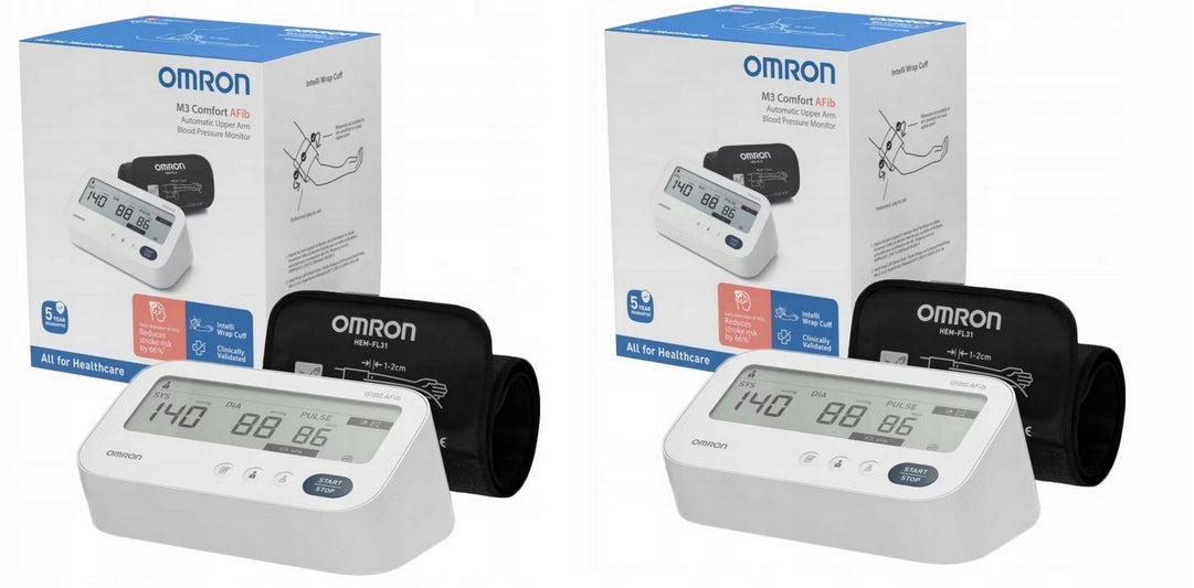 Omron M3 Comfort AFIB blood pressure monitor