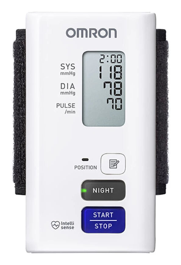 Omron NightView Digital Wrist Blood Pressure Monitor with BT for iOS and Android