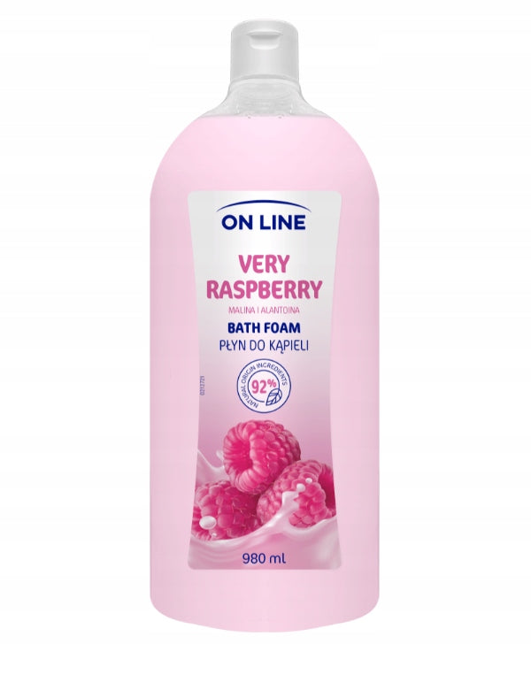 Badeschaum On Line Very Raspberry, 980 ml 