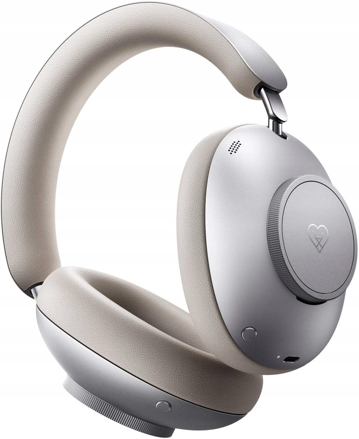On-ear headphones LOEWE Leo ANC Silver-beige Model Leo
