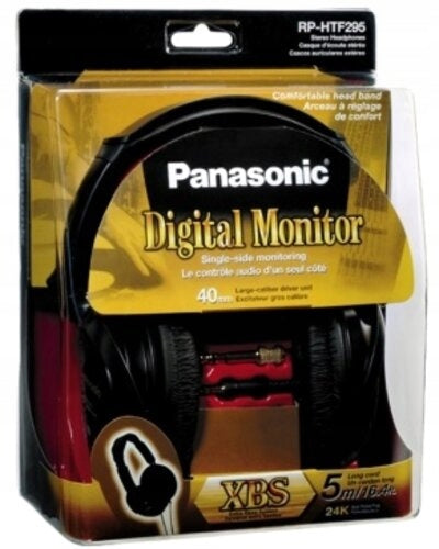 On-ear headphones PANASONIC RP-HTF295E Brand Panasonic