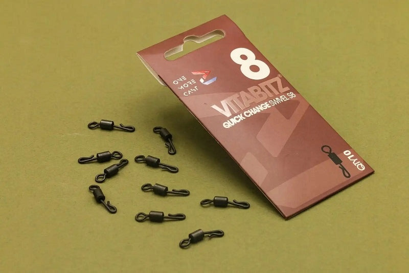 One More Cast Vitabitz Size 8 QC Swivel- swivel with quick release