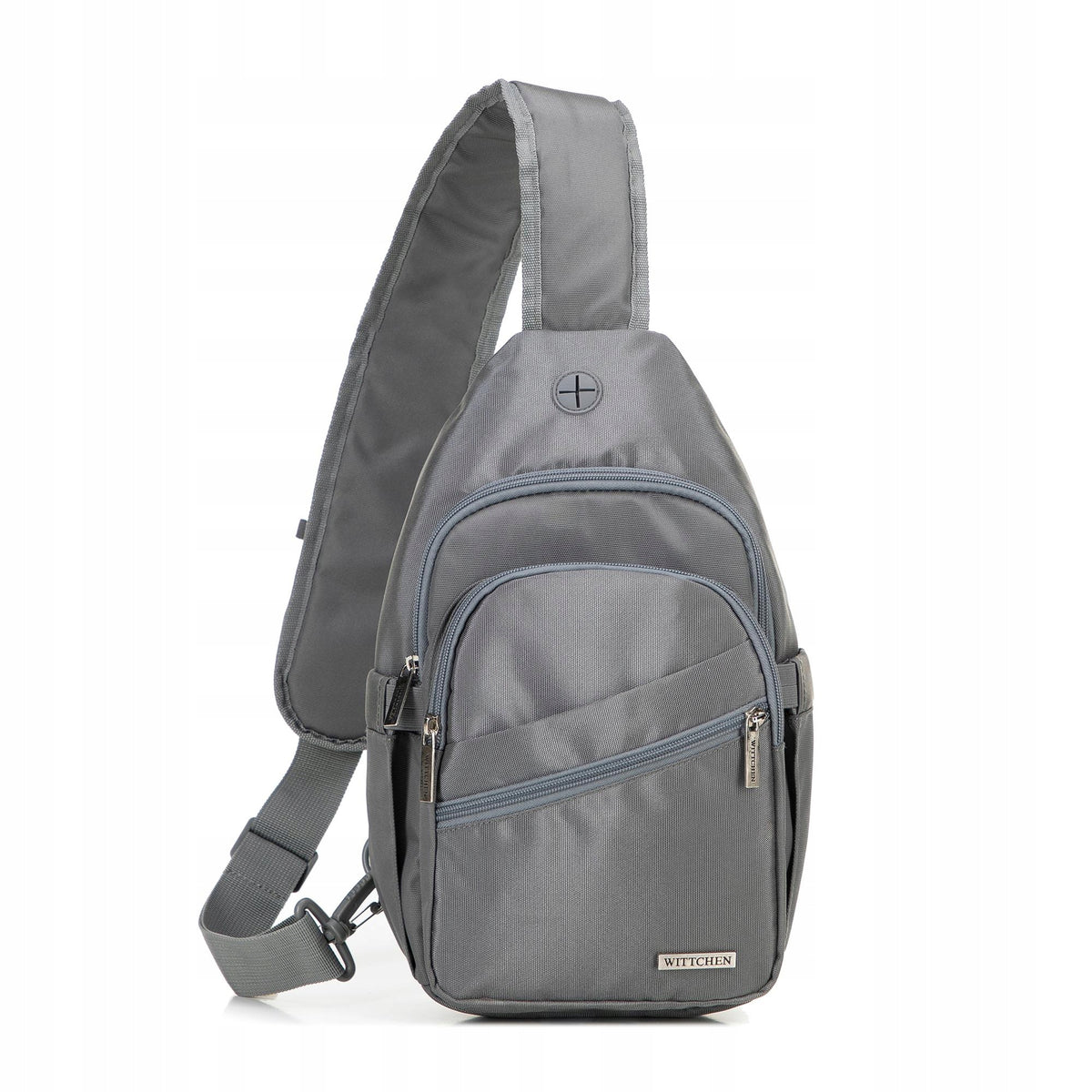 One shoulder backpack WITTCHEN 29-3P-001-01 in polyester grey