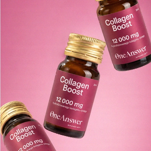 OneAnswer Collagen Boost Collagen Shots 12000 mg Skin Support 30x30 ml Expiration date not specified