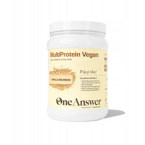 OneAnswer Nutritional Protein Vanilla Bourbon Supports Recovery 450 g