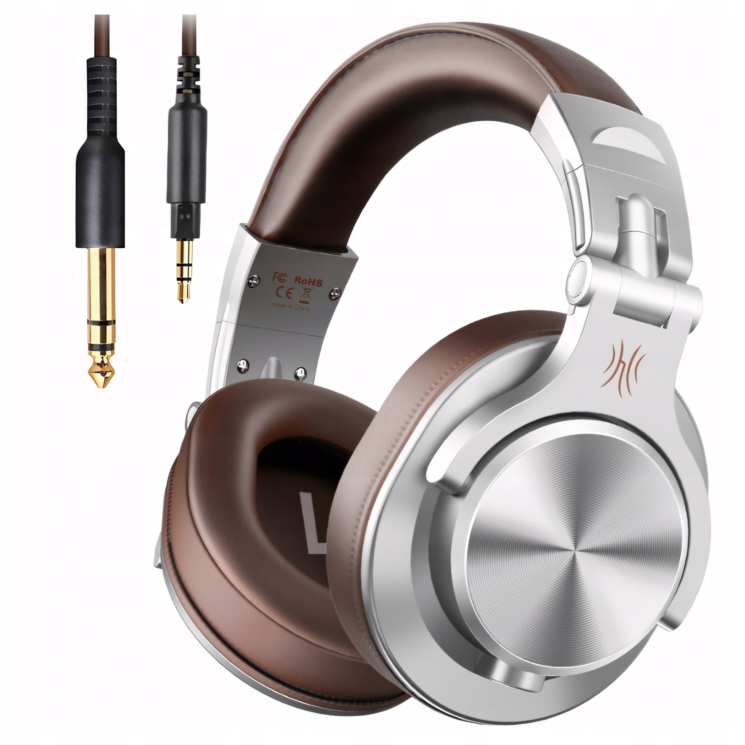 OneOdio A71 On-Ear Wired Headphones MiniJack 3.5mm Brown