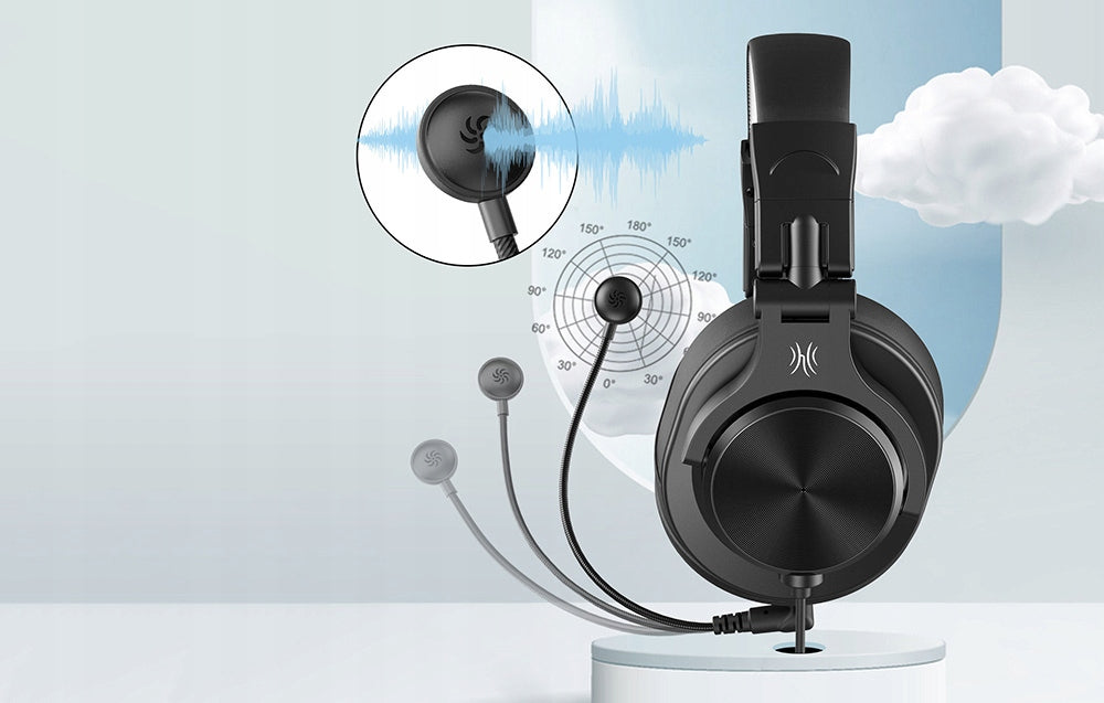 OneOdio A71D Wired Over-Ear Headphones With Microphone Comfortable Black Manufacturer code A71D