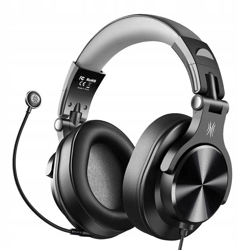 OneOdio A71D Wired Over-Ear Headphones With Microphone Comfortable Black Packaging status original