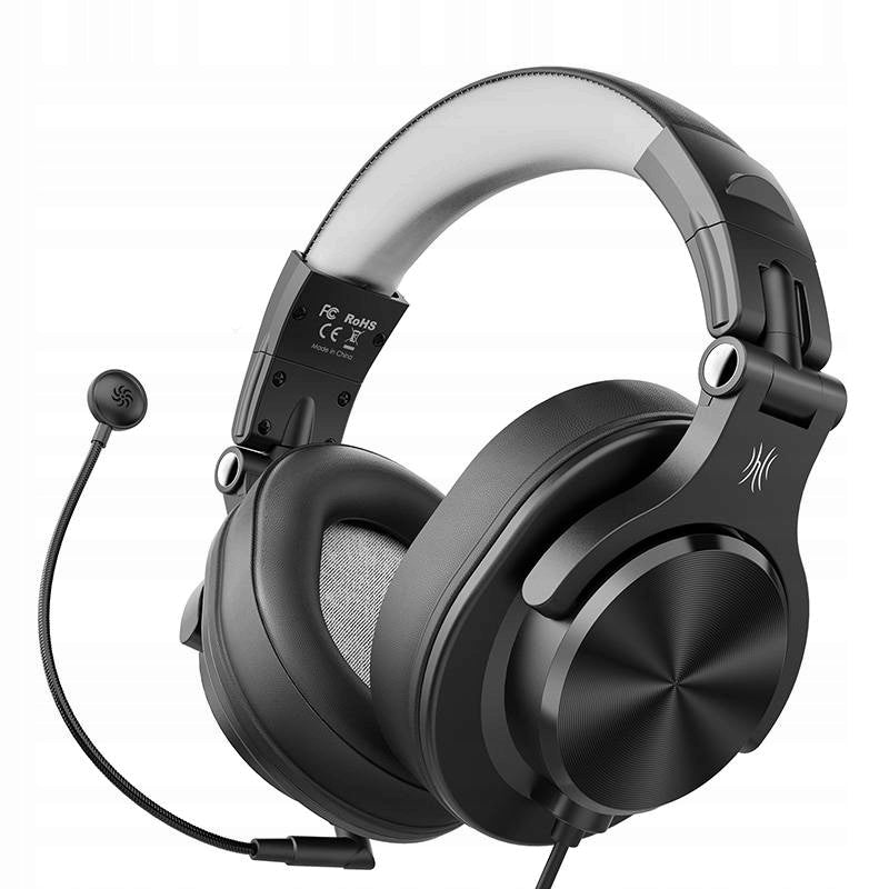 OneOdio A71D Wired Over-Ear Headphones With Microphone Comfortable Black