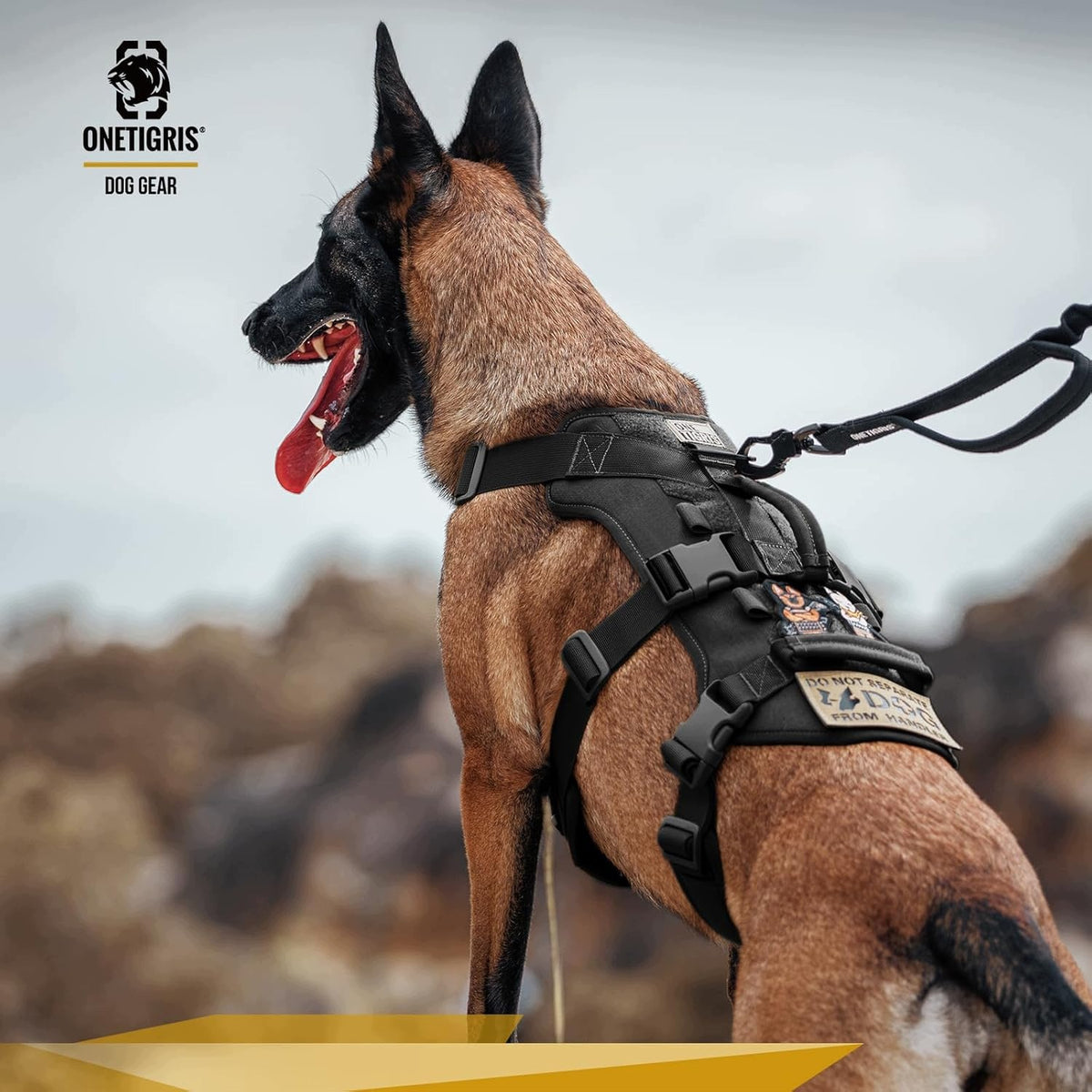 OneTigris Tactical T-Bone Harness with Two Handles Adjustable SIZE S Manufacturer code DG-XBD07A-BKS