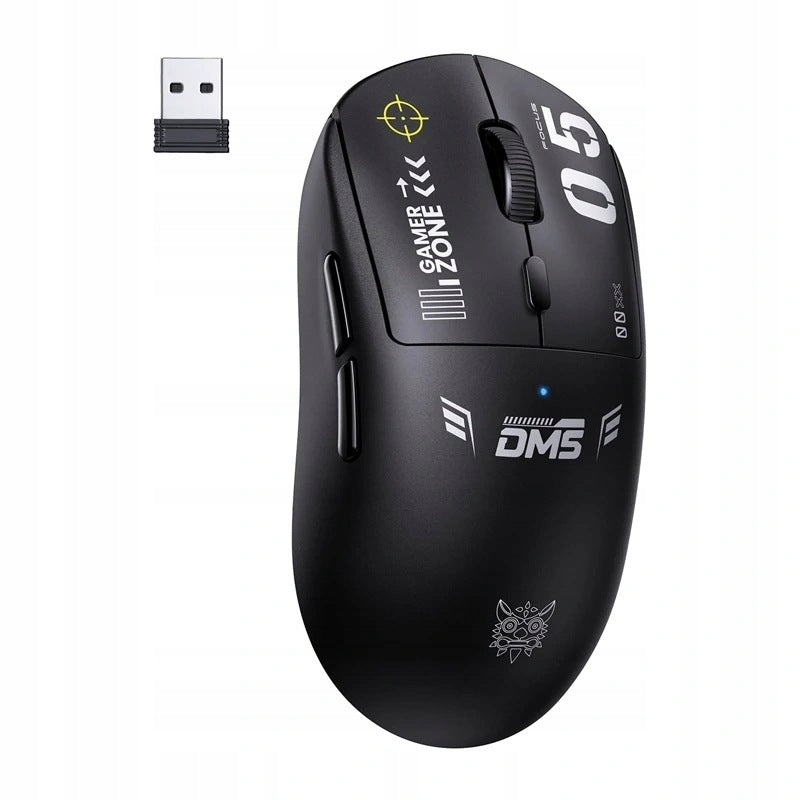 Onikuma DM05 Gaming Mouse Wireless Gaming 12800DPI Bluetooth Black Packaging status original
