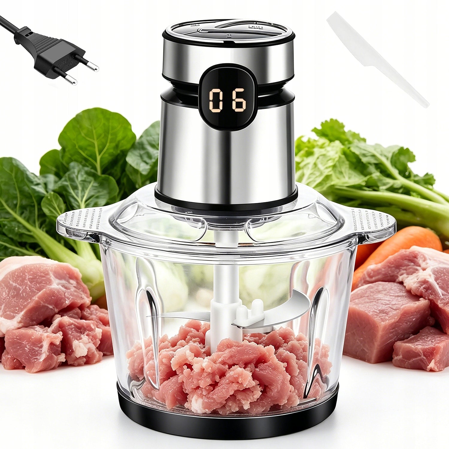 Onion Meat Shredder Electric Vegetables 200W FRUIT STRONG 2L