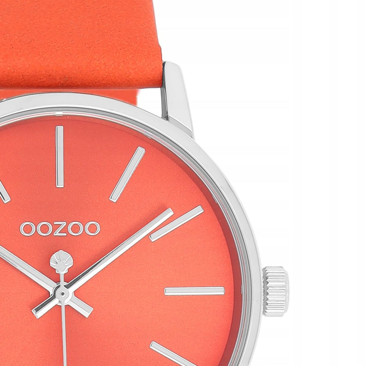 Oozoo Ladies Wristwatch Timepieces Analog Leather orange UOC11062 Brand OOZOO