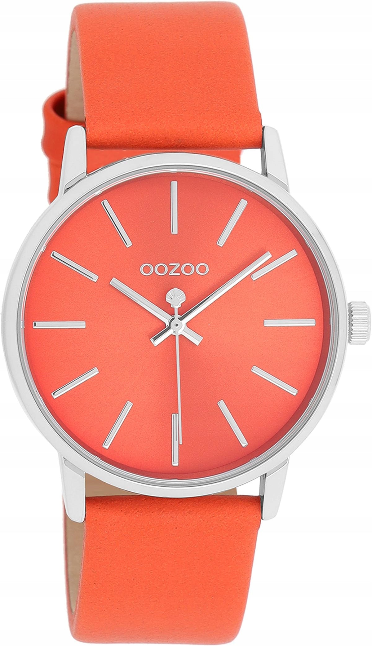 Oozoo Ladies Wristwatch Timepieces Analog Leather orange UOC11062