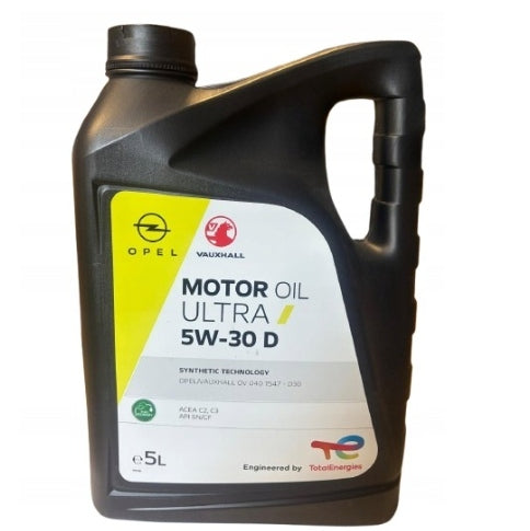 Opel Motor Oil 5W-30 dexos1 5L Total OE Manufacturer code 1684530380