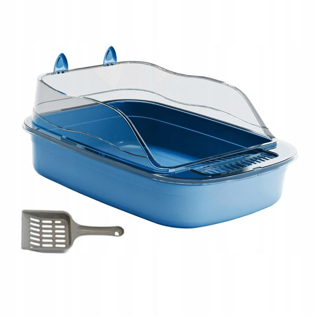 Open Cats Litter Box Cats Litter Basin Large Space Bedpan Kitty Litter blue Manufacturer code 03764065036