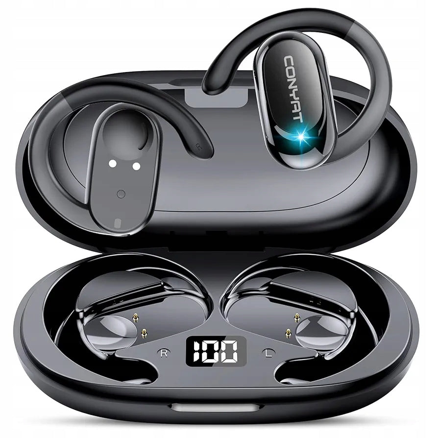 Open Ear Conyat Headphones, 58H Playtime Bluetooth 5.4