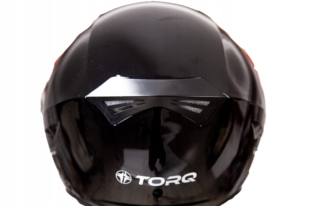 Open Helmet TORQ-202 M Black Gloss |ECE 22.06|Moped Scooter Motorcycle Manufacturer's catalog number TORQ-137