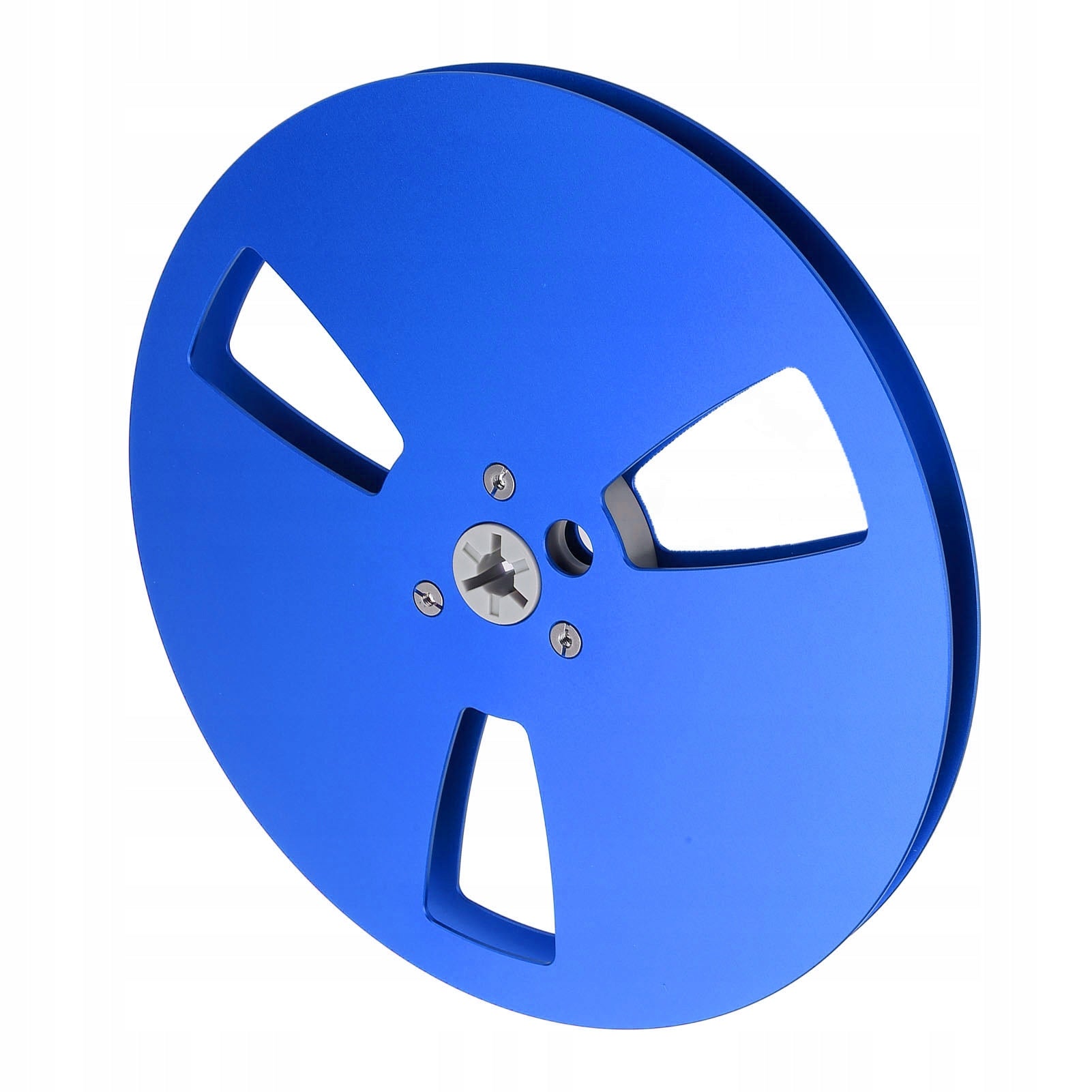Open Spool Empty Spool With Sound Tape, 3 Holes Aluminum Alloy Easy Brand no brand