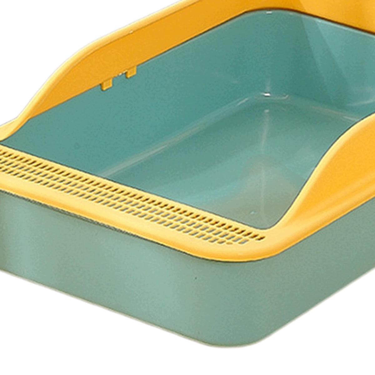 Open Top Box Sturdy Cat Litter Container Pet Litter Tray for Rabbit green L Manufacturer code 05564058645