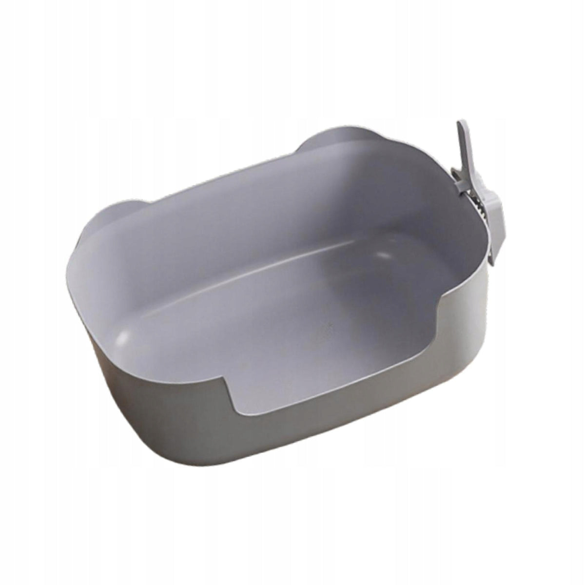 Open Top Pet Litter Box with Scooper Sifting Litter Basin with High grey Packaging status original