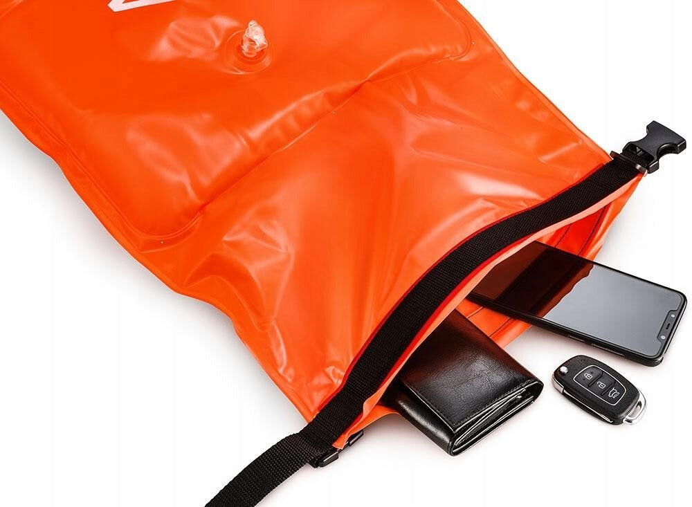 Open Water Swim Buoy 17 l Orange Aqua Speed Brand Aqua Speed