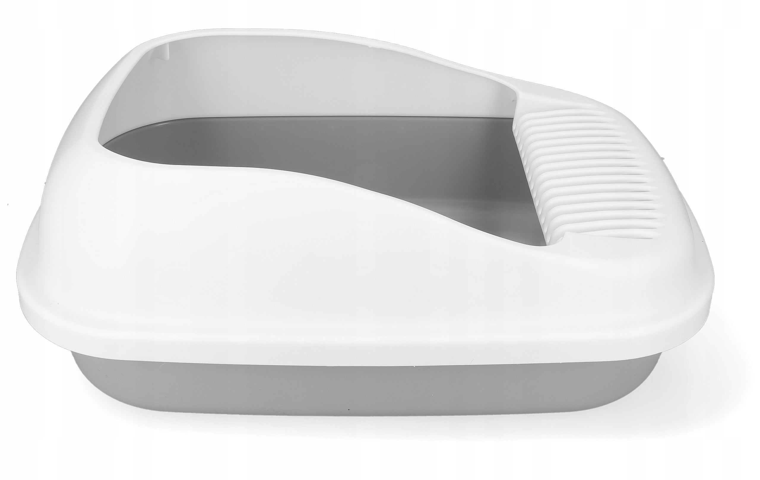 Open cat litter box with spatula 47x32x18 cm WERDANO PETS Product width 32 cm
