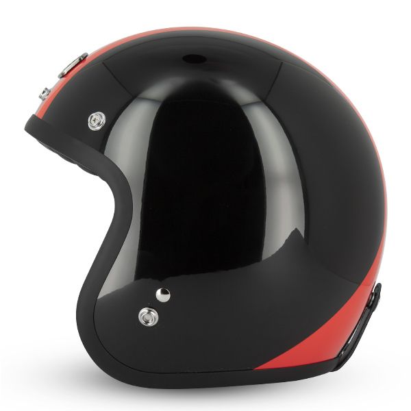 Open helmet GASOLINE S250 Cafe Racer black/white/red r. S Manufacturer's catalog number JCR3G1002