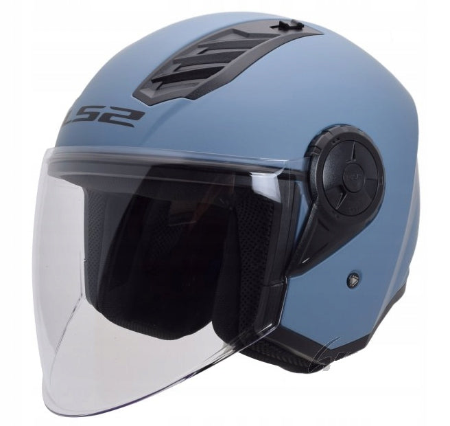 Open helmet LS2 Airflow II ECE 22.06 Misty Blue r. L