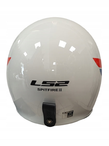 Open helmet LS2 OF599 Spitfire II Retro white/blue/red S Manufacturer's catalog number AK3659921023