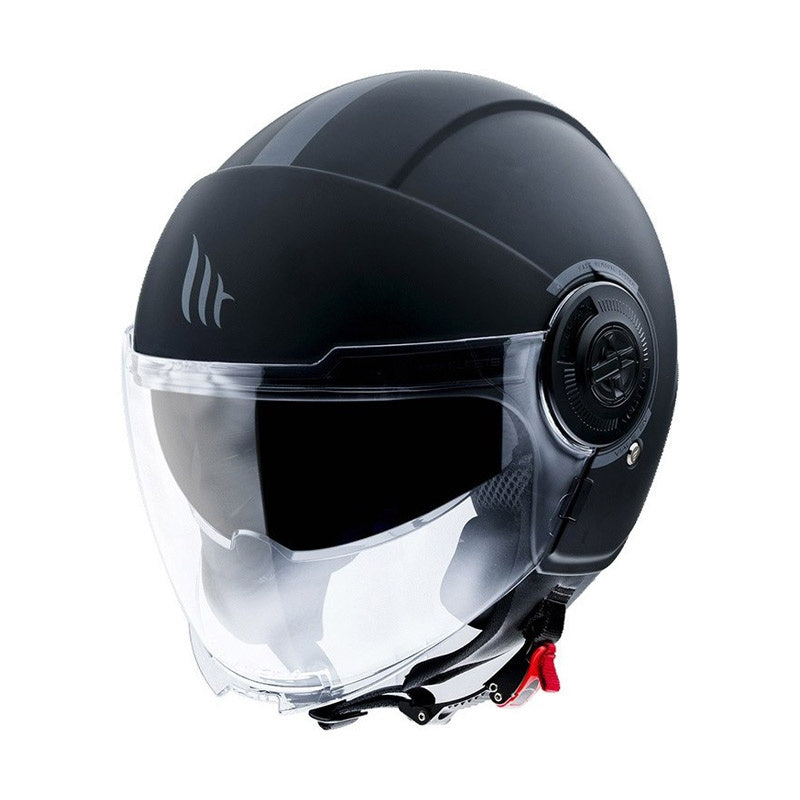 Open helmet MT Helmets VIALE SV S A1 black/matte L