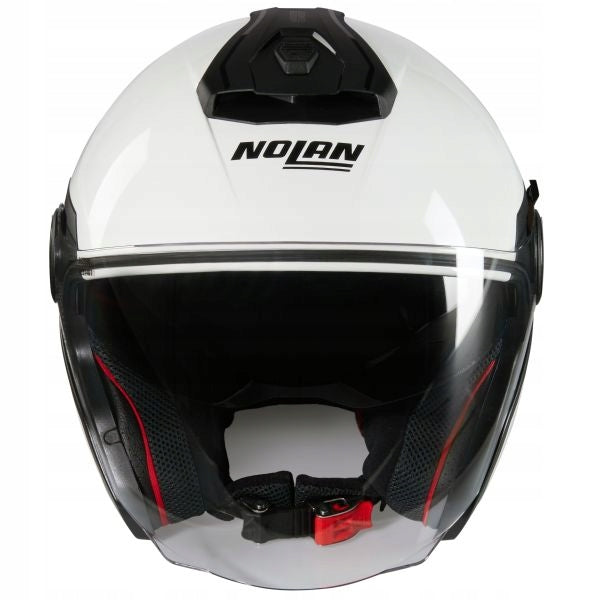 Open helmet NOLAN N40-5 N-COM white gloss XXL Manufacturer's catalog number N45000420-012-XXL